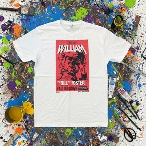 Next Level “Falling Down” William Foster Graphic Tee White Regular